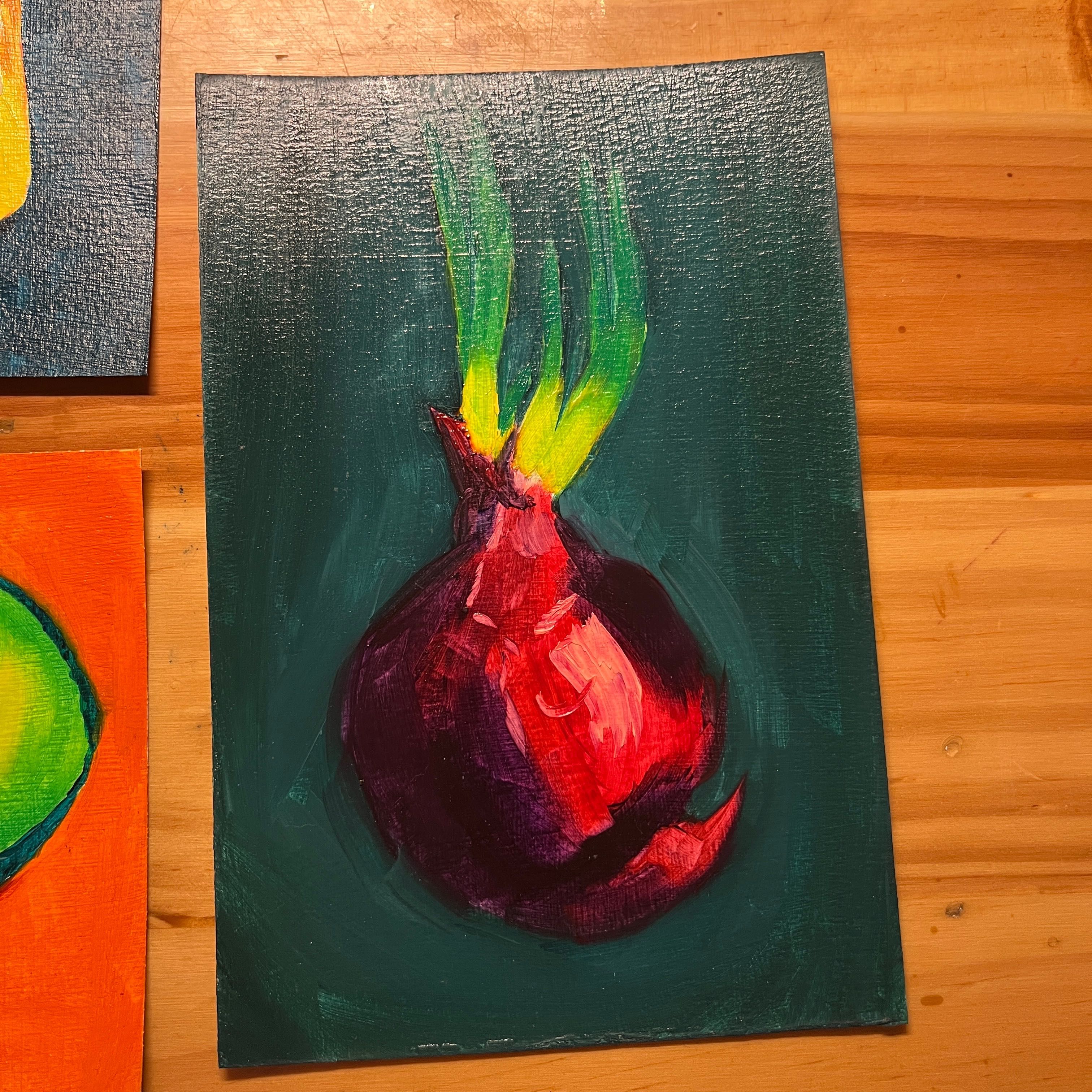 Pinturas Oleo Frutas e Vegetais