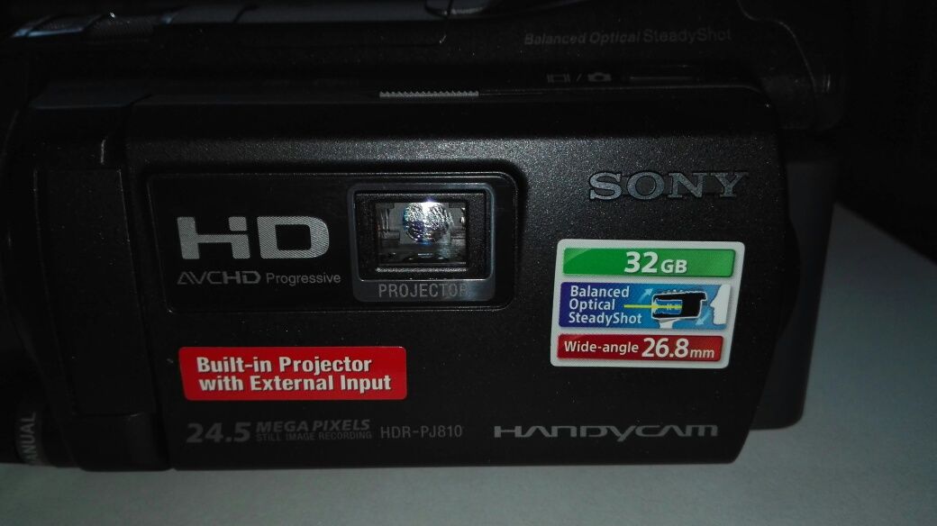 Kamera sony HDR PJ810 jak nowa