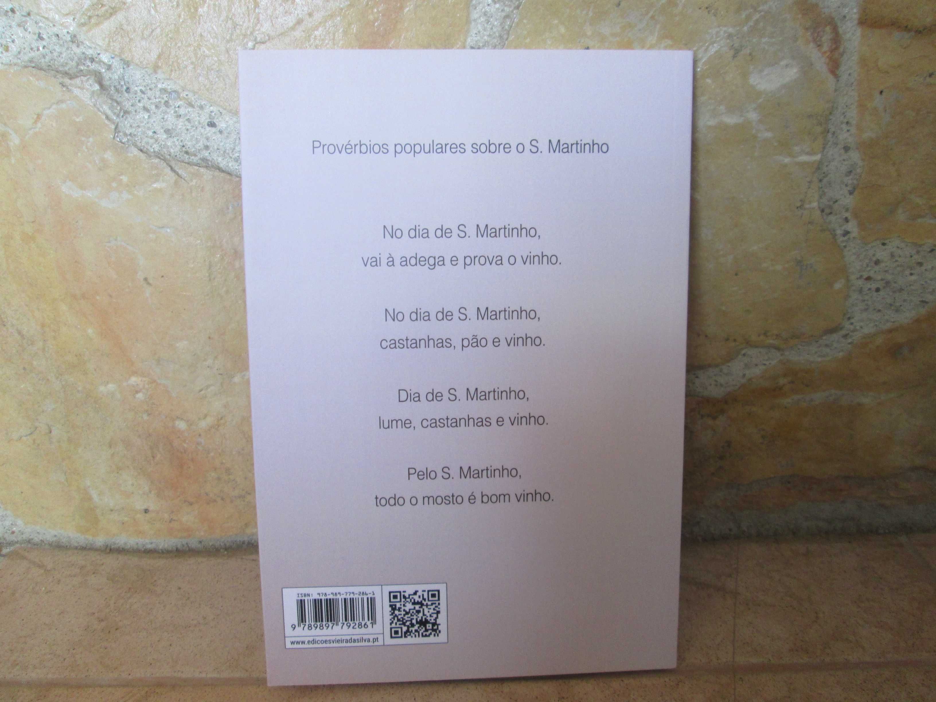 Livro: "Água Pé, Castanhas e Letras" - NOVO