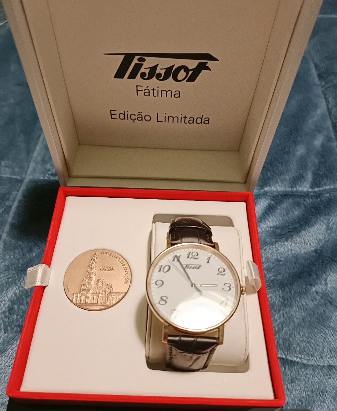 Relógio Tissot - Centenário Aparições de Fátima 1917.2017 (Senhora)