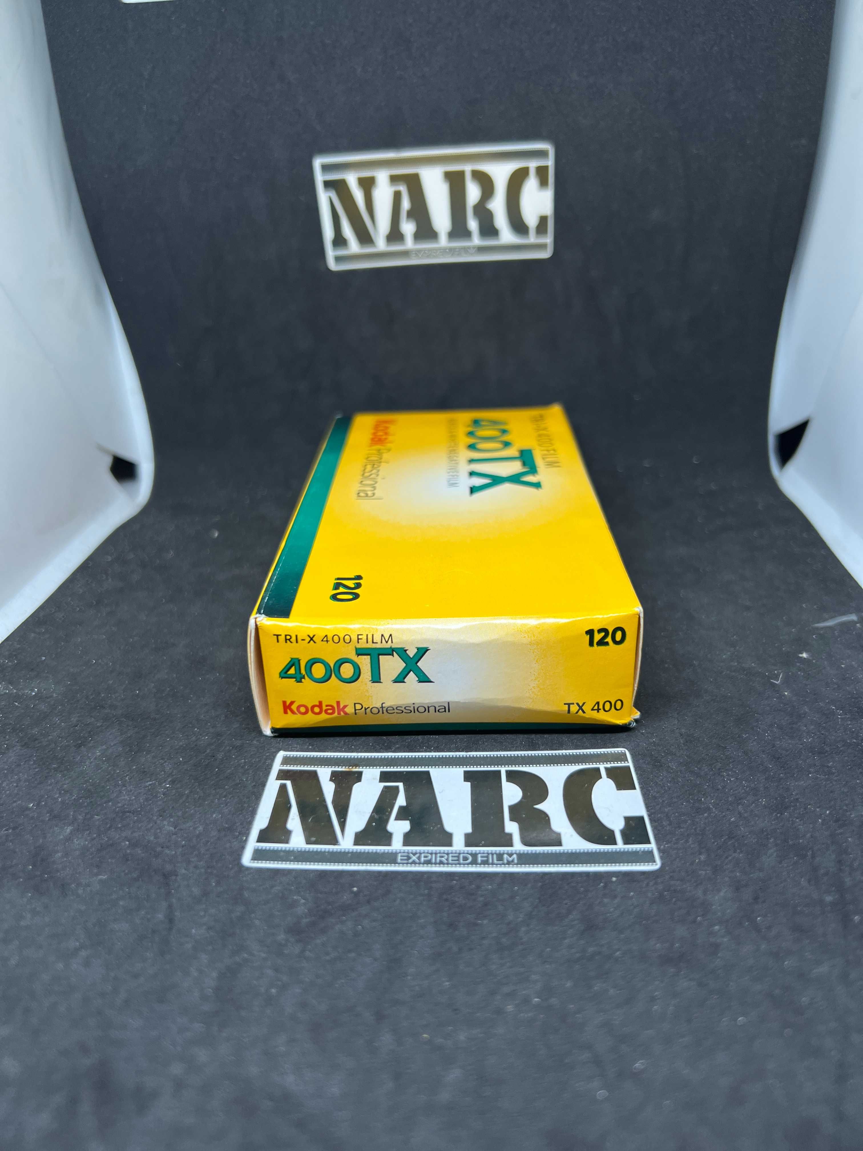 Kodak Tri-x 400tx 120 film box with 5 films expired in 10/2023