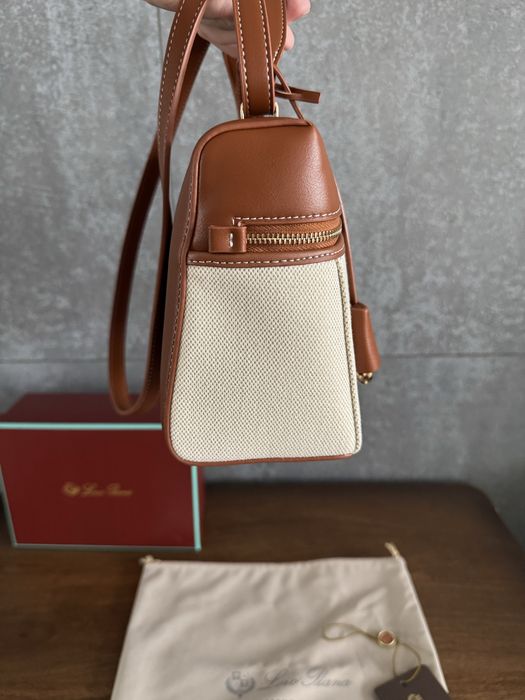 Nowa LP loro piana 27 lniana extra pocket canvas hermes kelly na ramie