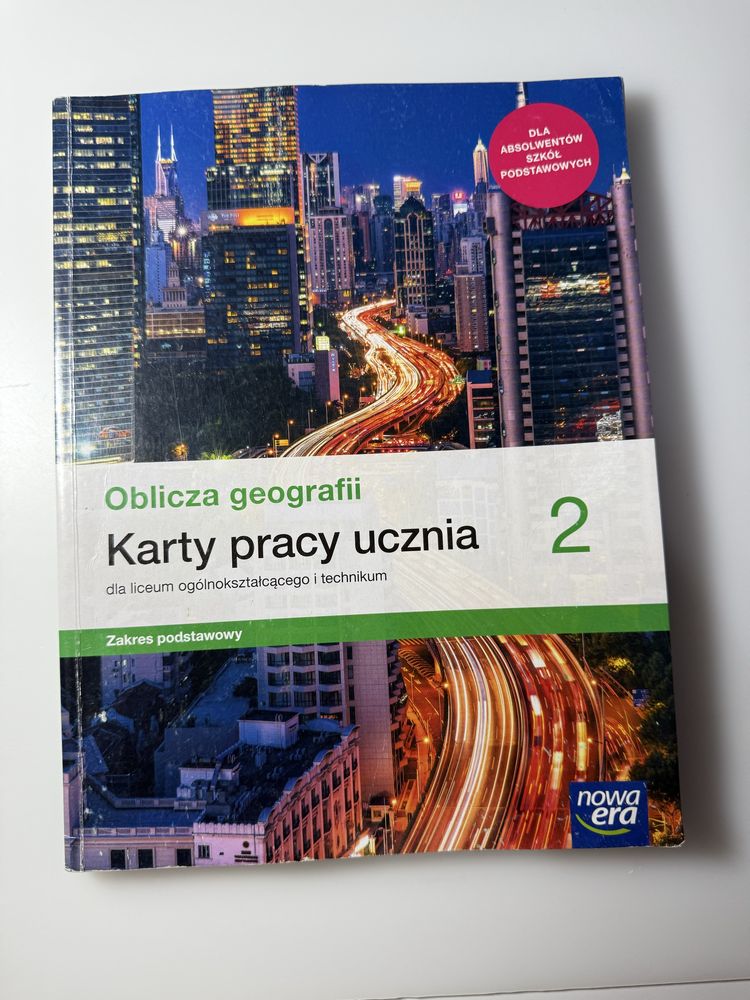 Karty Pracy Ucznia Oblicza Geografii 2 Nowa Era