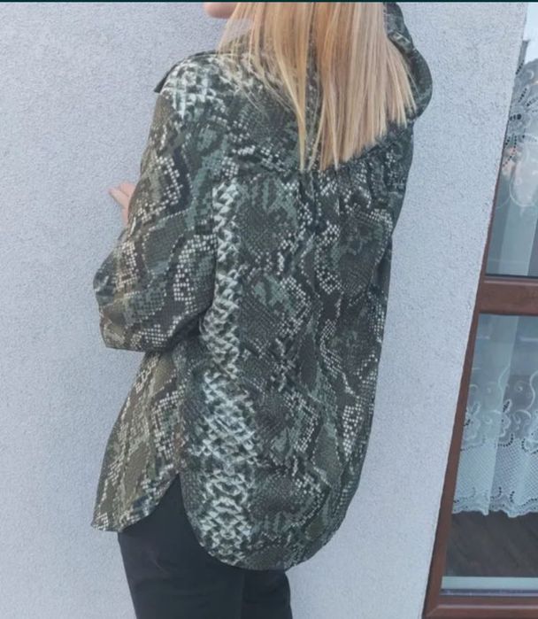 Koszula wzór węża oversize