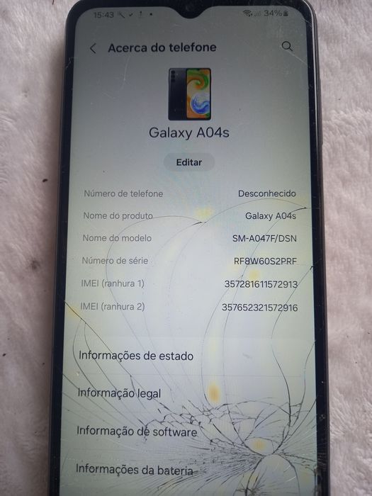 Vendo Samsung A04s