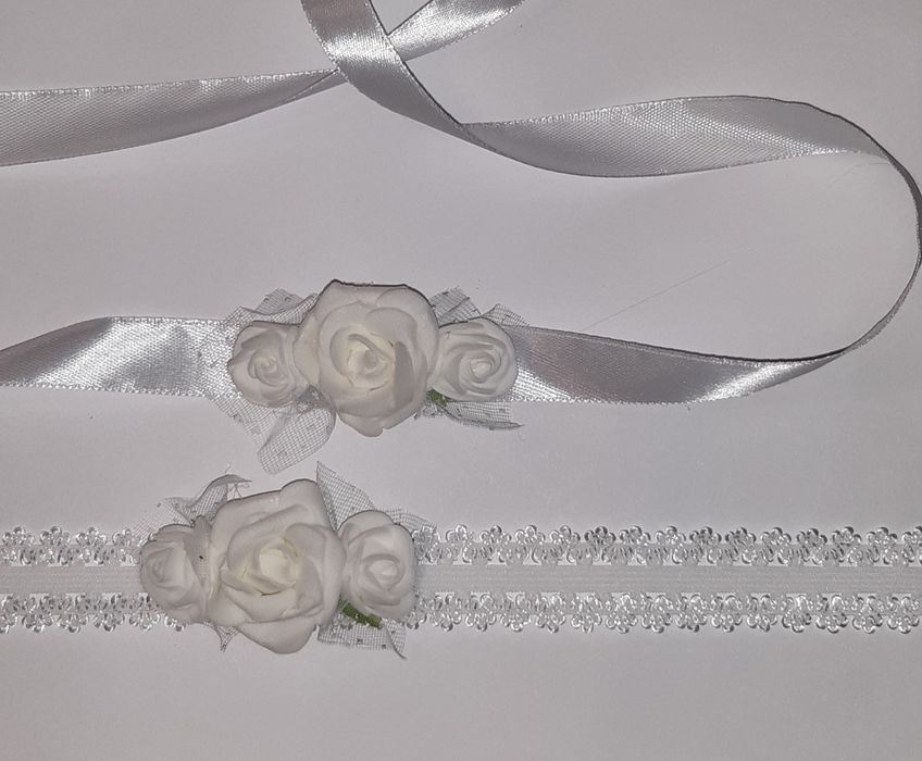 Opaska I pasek do chrztu