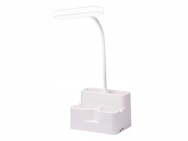 Lampka biurkowa 24 led szkolna na biurko organizer 12288