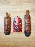 3 Máscaras Tribais Decorativas