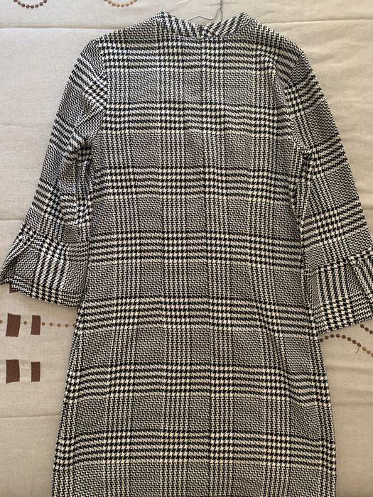 Vestido preto e branco