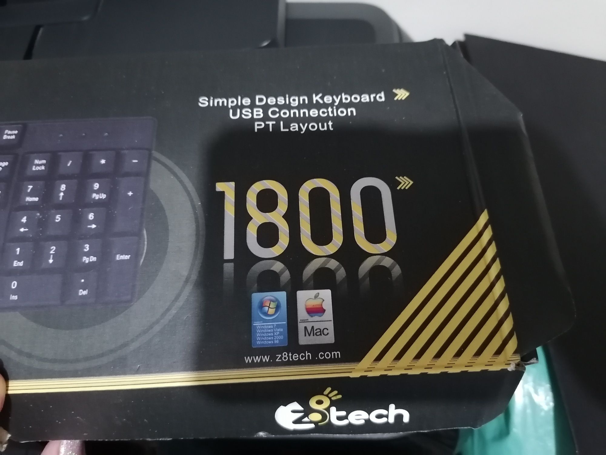 Teclado PC novo!