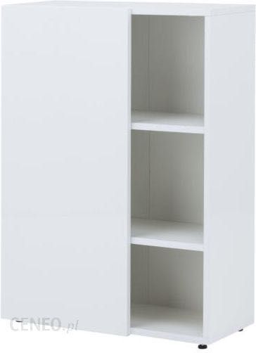Biblioteczka regał CORE WHITE Agata Meble MDF biała lakier połysk