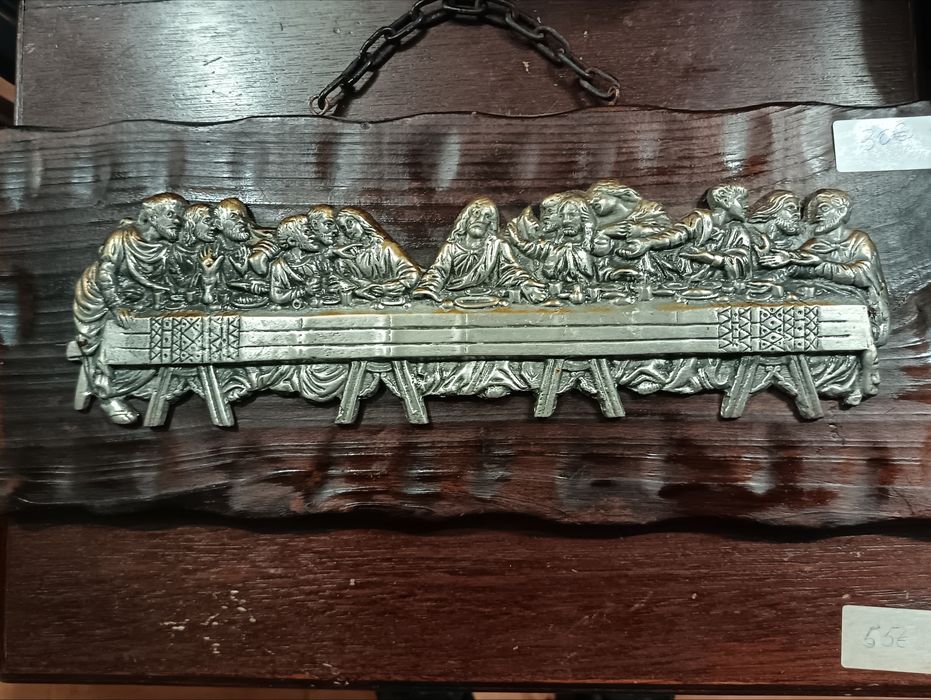 Ceias de Cristo madeira e metal