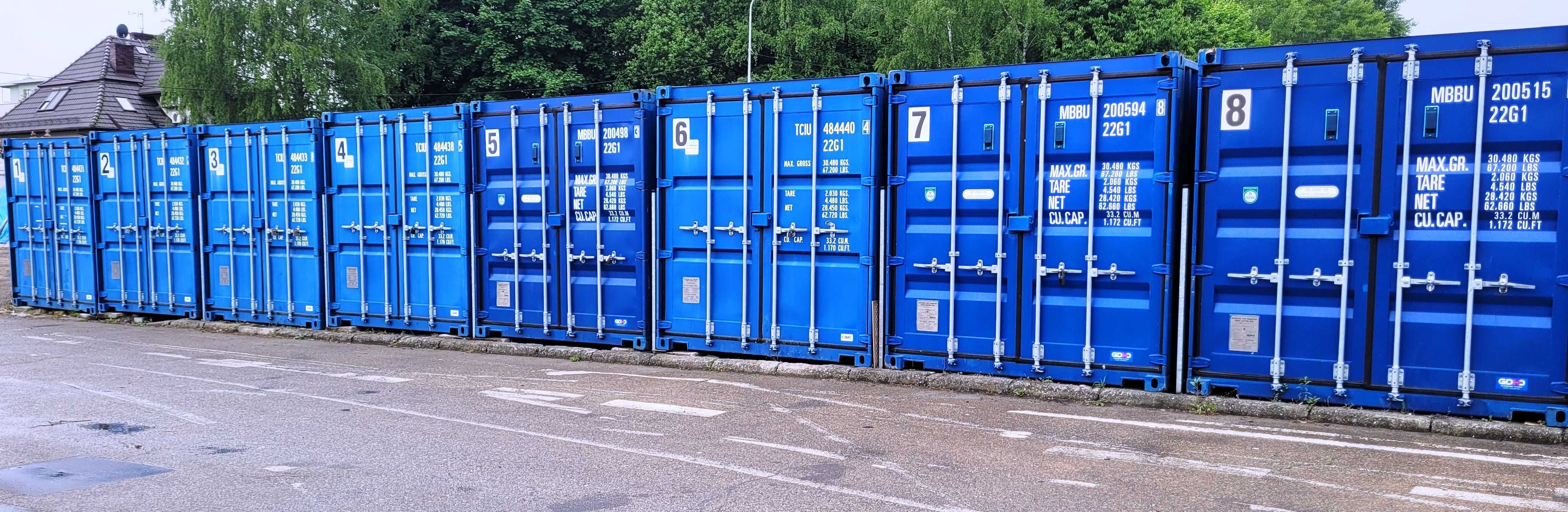 Magazyn samoobsługowy/ kontener morski 15 m2 (33 m3) ul Głowackiego 56