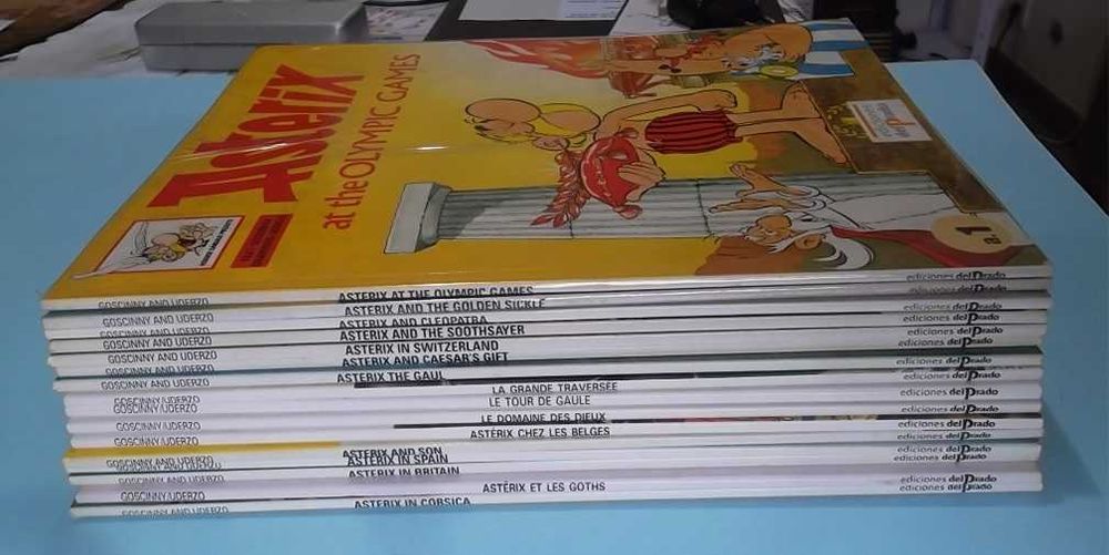 Coleção ASTÉRIX - Ediciones del Prado - 16 álbuns