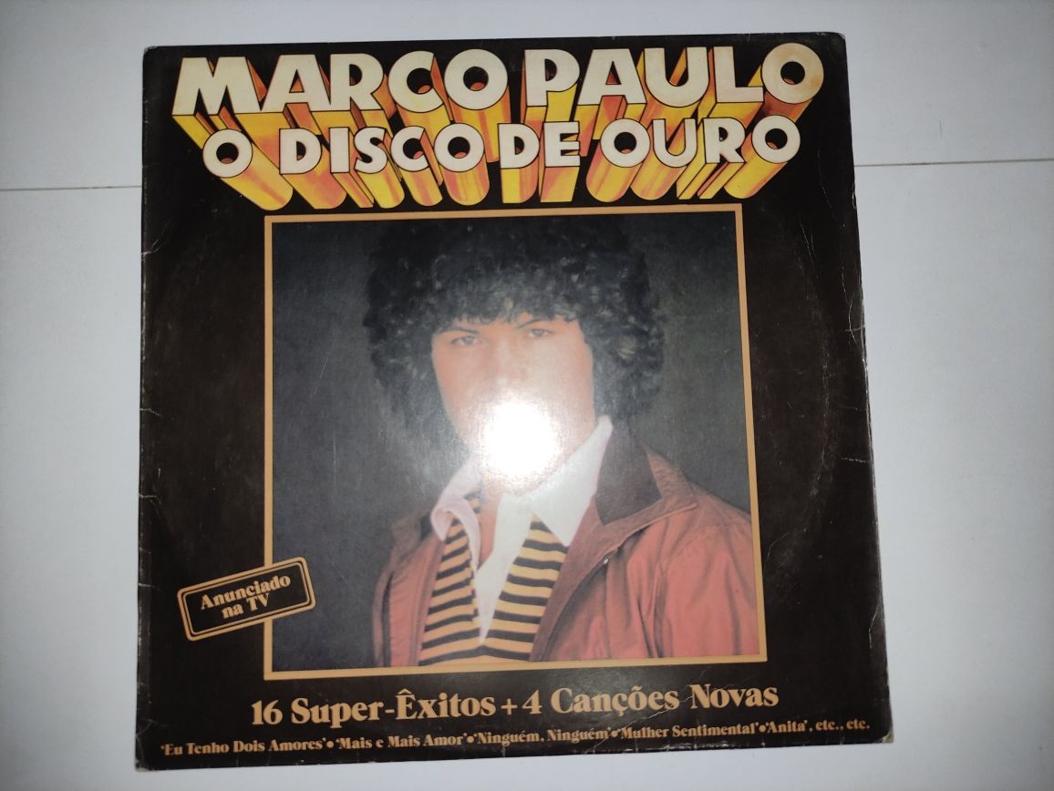 Disco Vinil // Marco Paulo - O Disco de Ouro