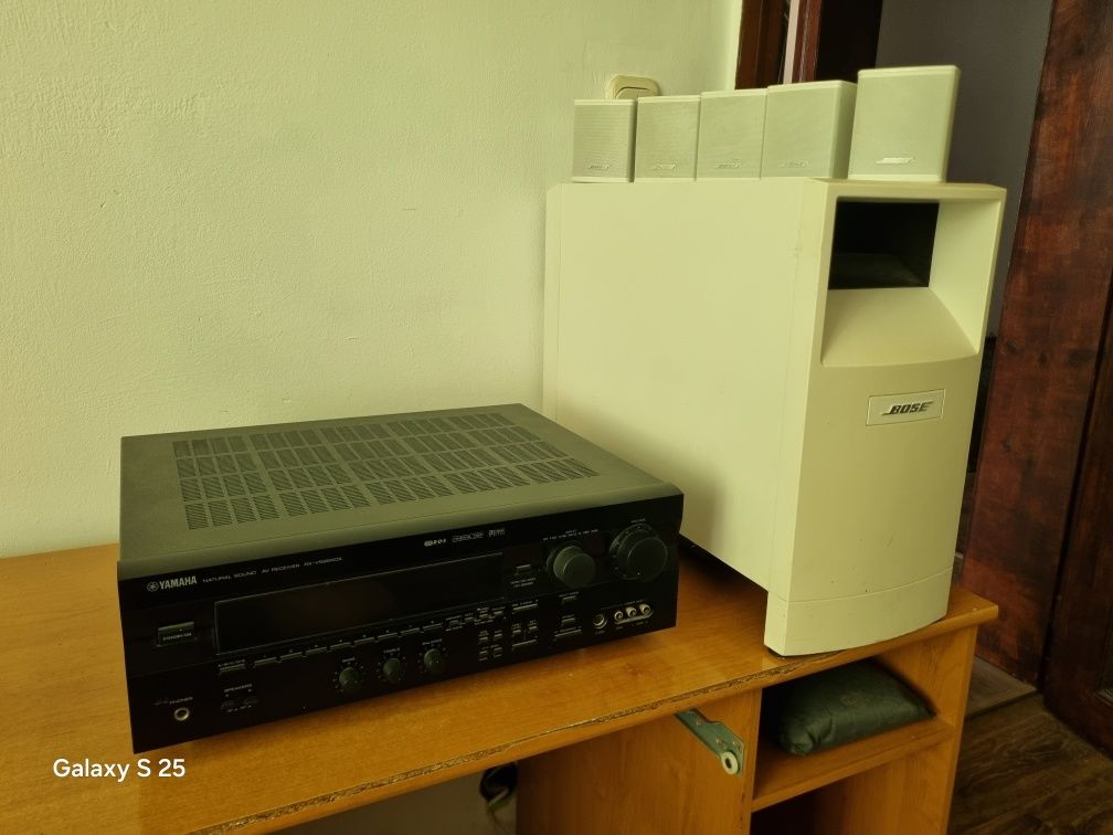 Kino domowe Bose Acoustimass 6 V + Yamaha  rx v595 rds zadbane