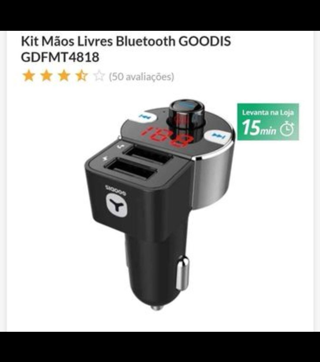 Kit mãos livres Bluetooth