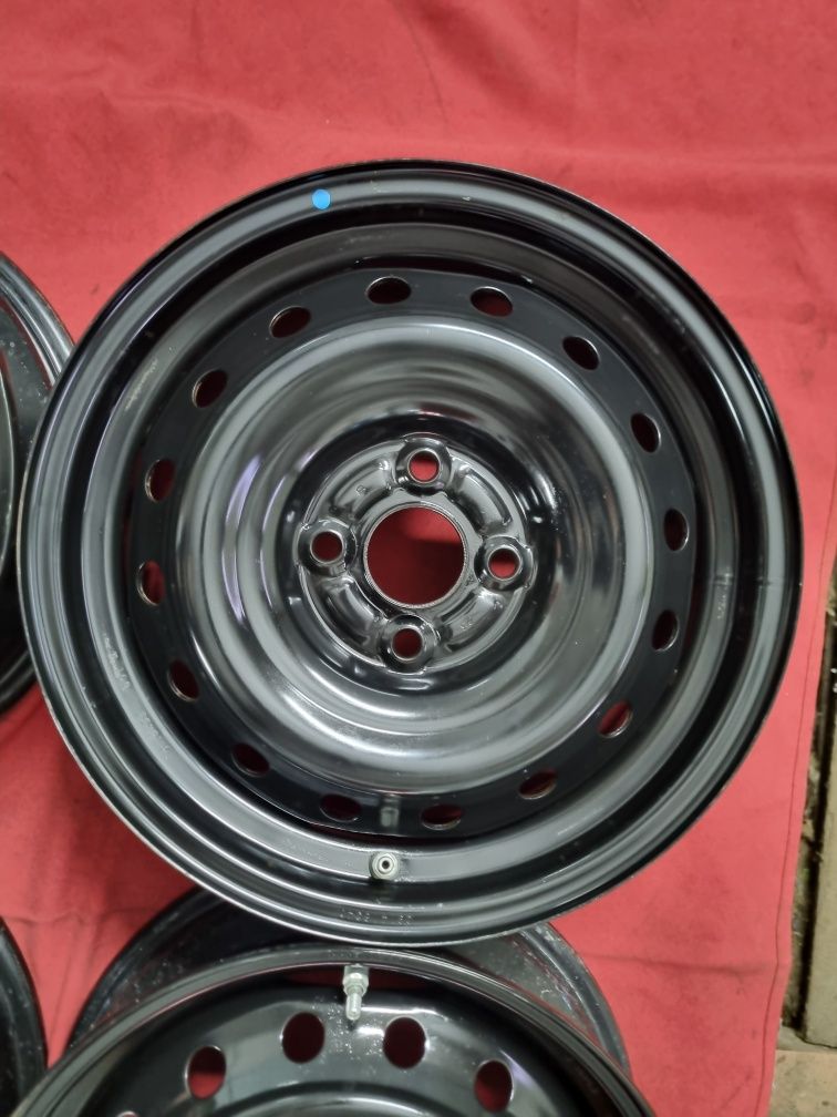 4x100 15 Suzuki Swift 14-17 Felgi stalowe z czujnikami cienienia powie