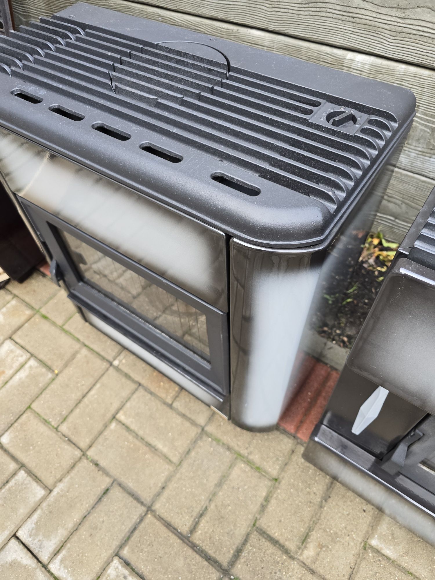 Piec  olejowy koza na olej opałowy i napędowy  5.5kw Kominek Raty