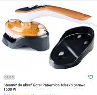 Parownica,Żelazko parowe jak nowe 1500w