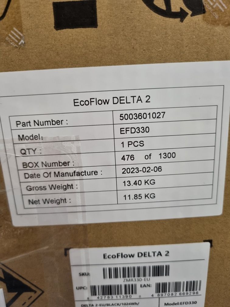 НОВА EcoFlow DELTA 2 (ZMR330-EU)