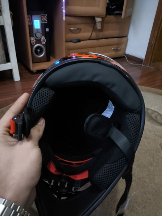 Шолом ендуро кросс + окуляри