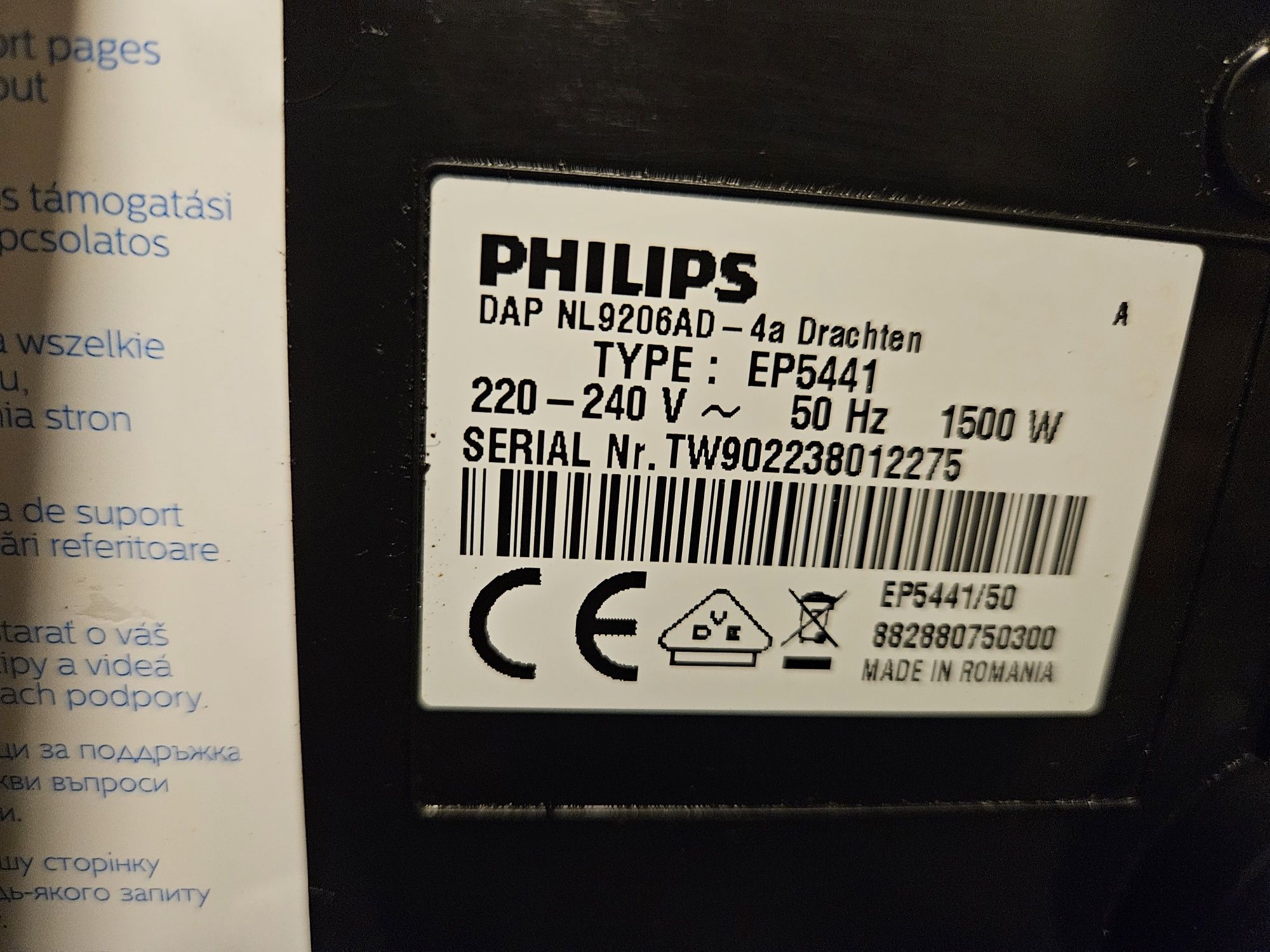 Ekspres philips latte go