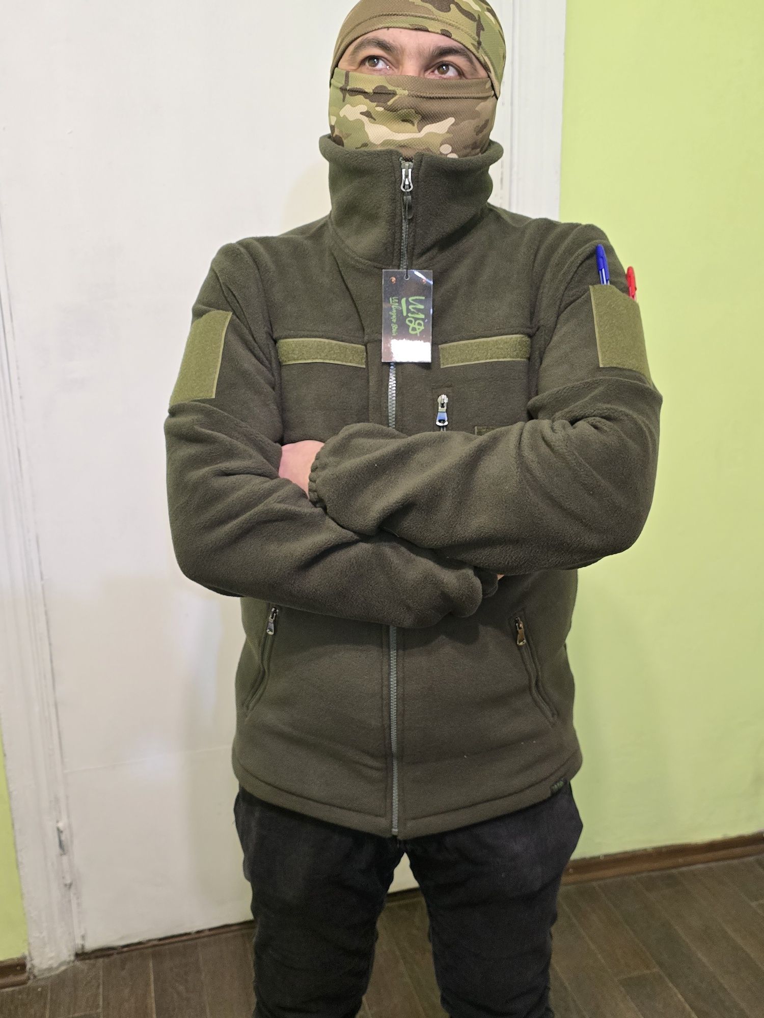 Кофта флисовая,олива.Опт,розница.Тактическая ,военная