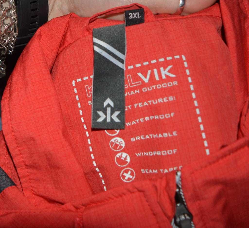 Funkcyjna kurtka wiatrówka Kjelvik 3XL