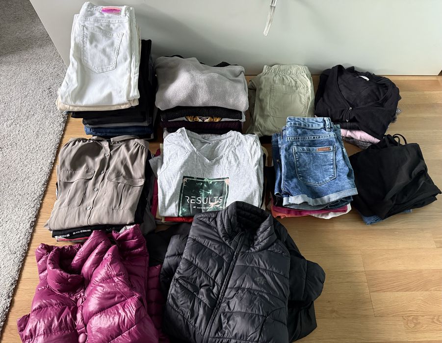 Paka ubran ok 66 sztuk XS/S