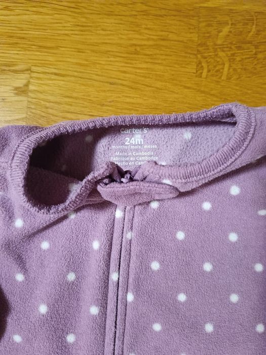 Флісовий чоловічок ромпер carters