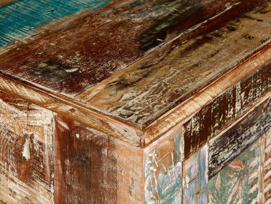 Błękitna Laguna zestaw łazienkowy drewno mango 2 cz. PROMOCJA!