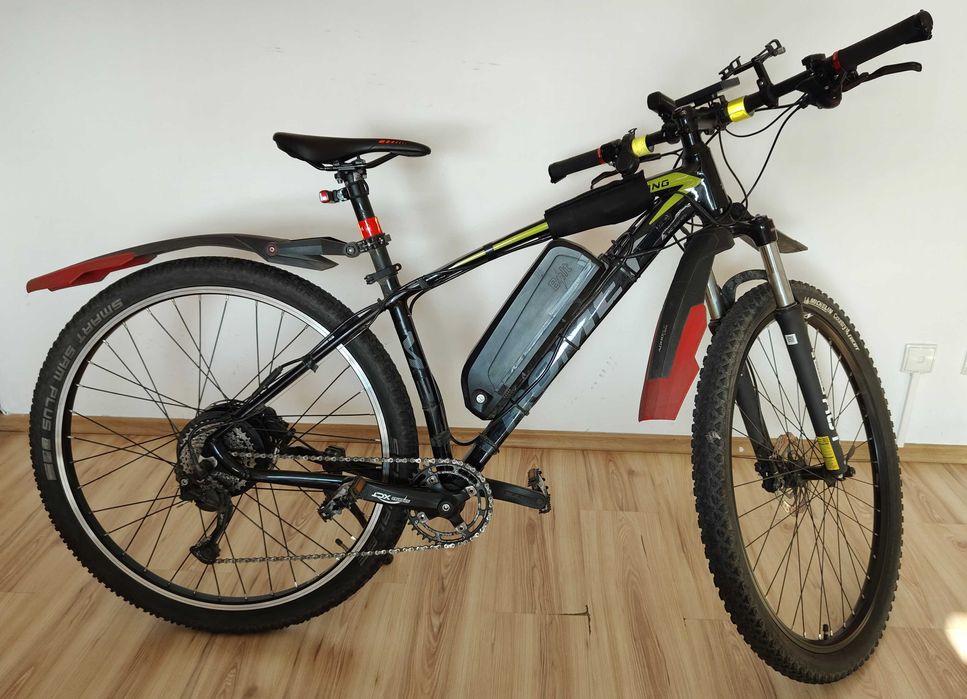 Rower elektryczny konwersja Romet Mustang M2 17"