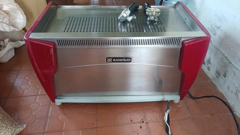 Maquina café rancilio epoca espresso e moinho