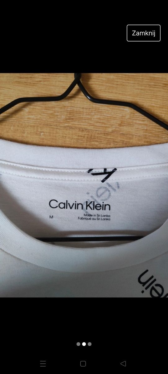 T-shirt Calvin Klein M