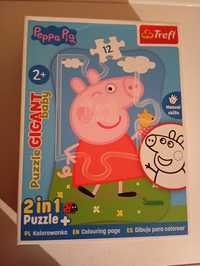 Puzzle świnka Peppa