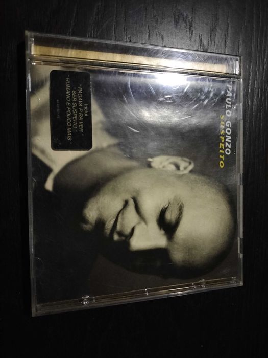 CD do artista Paulo Gonzo - Suspeito, em excelente estado.