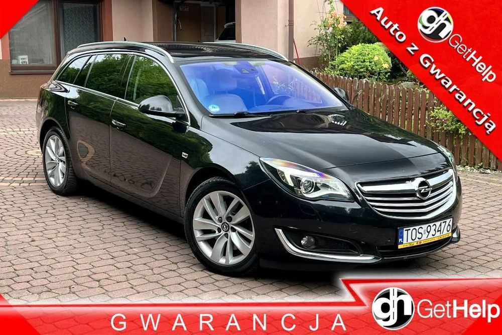 Opel Insignia Gwarancja_Nowy_Rozrząd_Kamera_Skóra_Grzanie + Wentylacja_Import_Niemcy