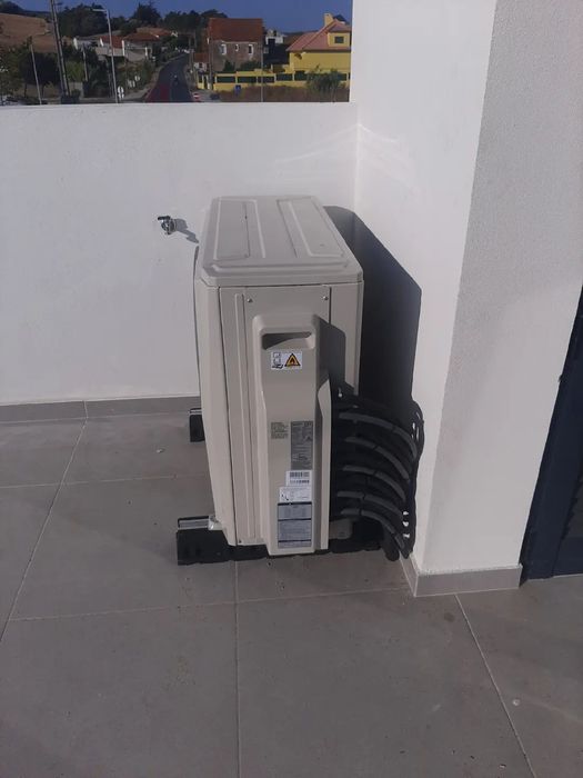 Ar condicionado frio e quente
