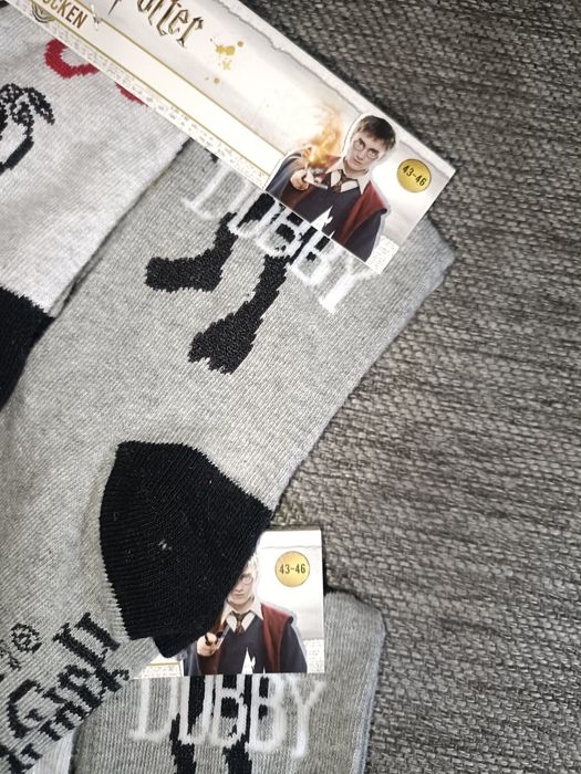 Nowe 6 x skarpetki Harry Potter