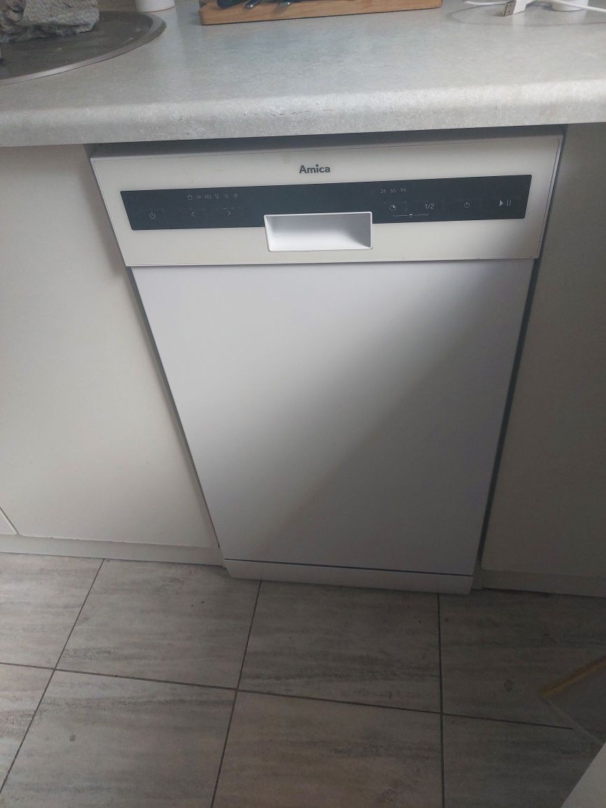 Zmywarka AMICA DFM41E6qWN 45cm 10kpl 6programów SteamPower HalfLoad bi
