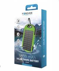 OUTLET Power bank 5000mAh z panelem solarnym FOREVER STB-200