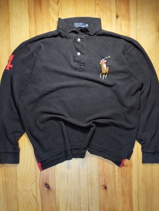 Polo Ralph Lauren Long Sleeve Horseman Polo Sweater