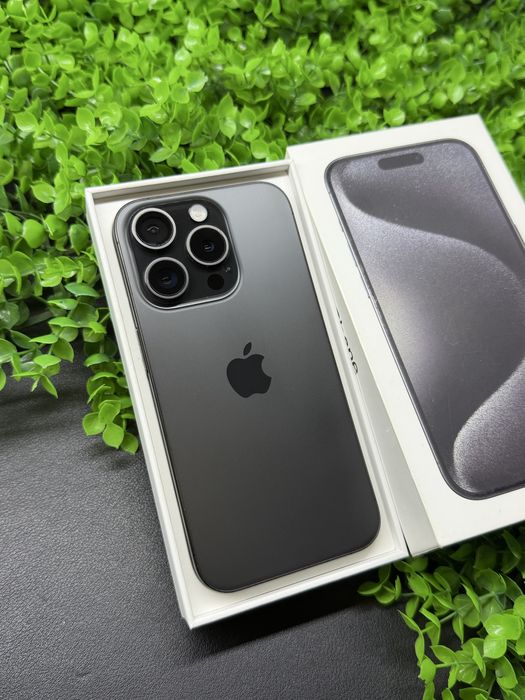 iPhone 15 Pro, 256Gb, Black Titanium (Neverlock) Айфон 15 Про, #6063