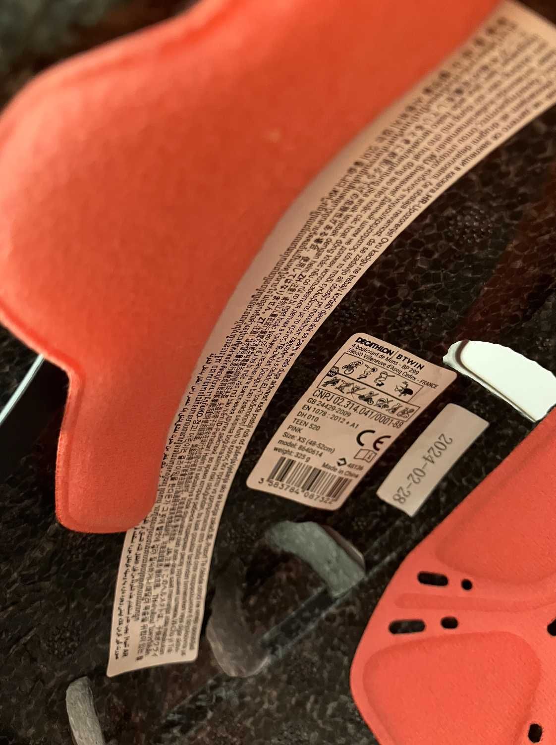 Capacete de Bicicleta XS para criança