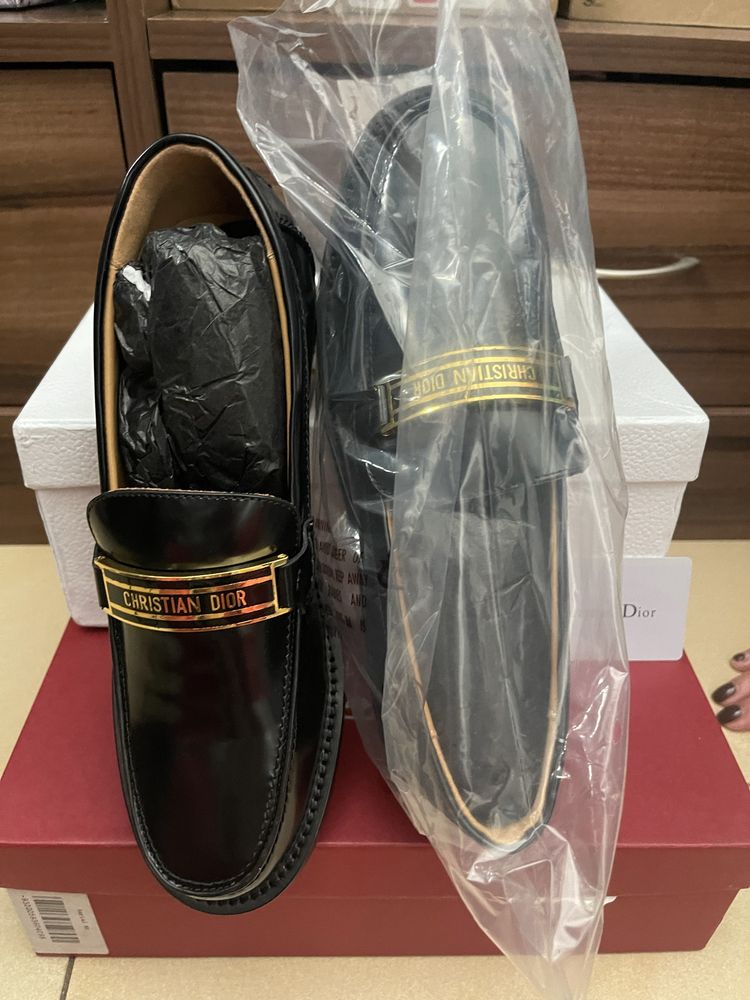 Mokasyny loafersy Christian Dior 40 nowe