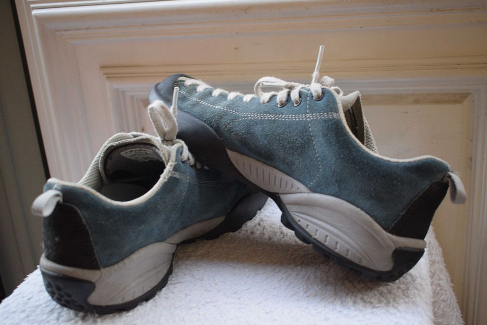 замшевые кроссовки кросовки мокасины Scarpa р. 38 24 см