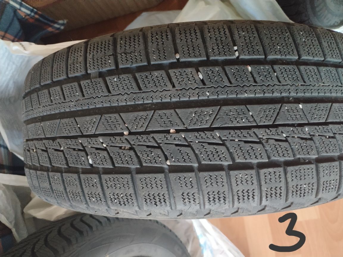 Комплект б/у шин с дисками 205/60R16(зима)