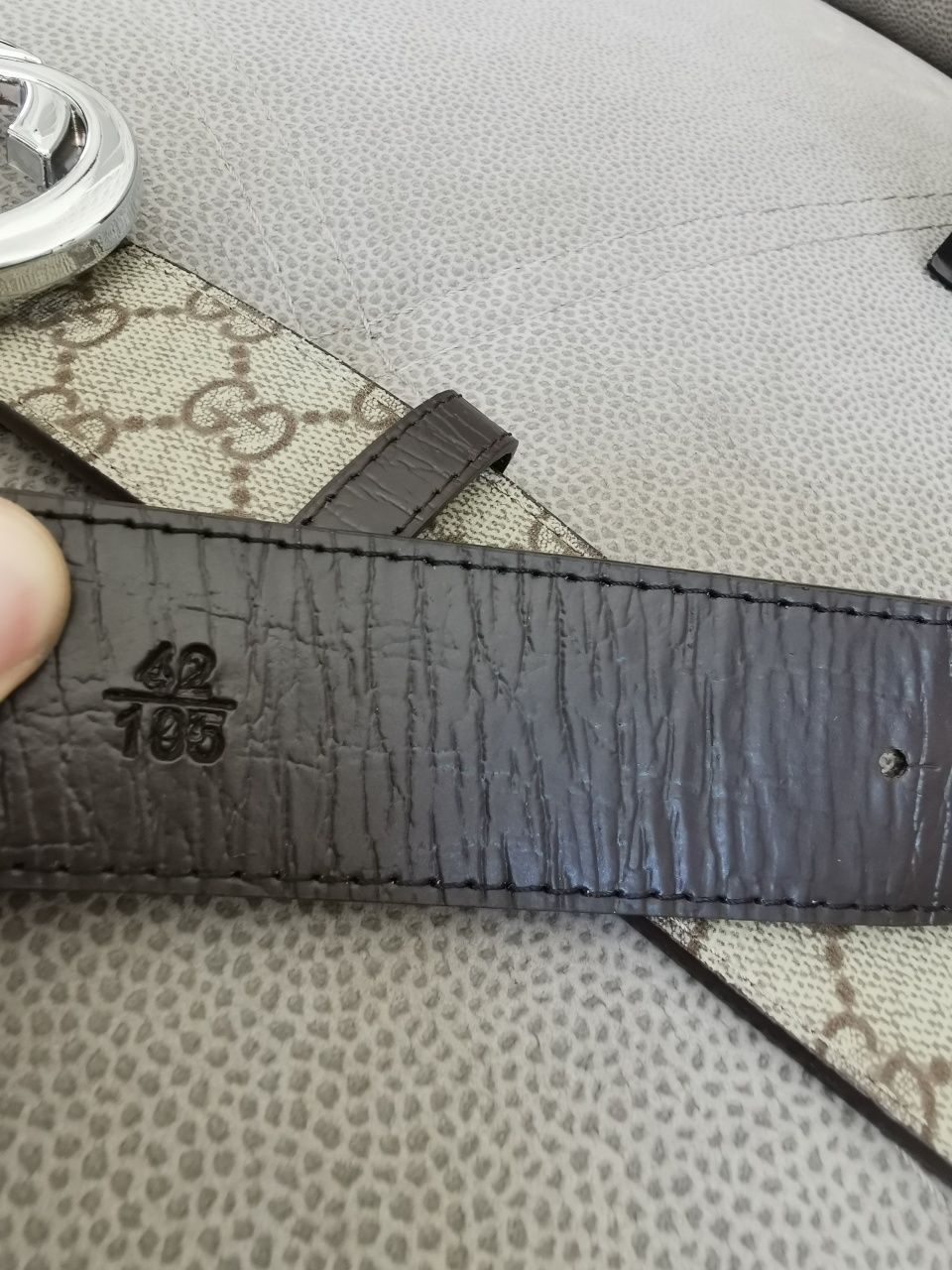 Pasek Gucci GG web Supreme belt
