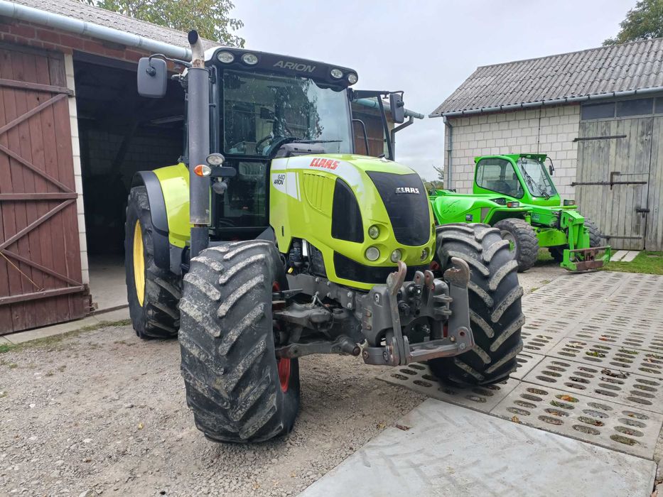 Claas Arion 640  cebis nie axion hexashift tuz wom  przedni bez DPF